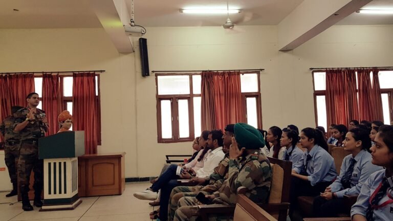 Motivational session organized by the NCC